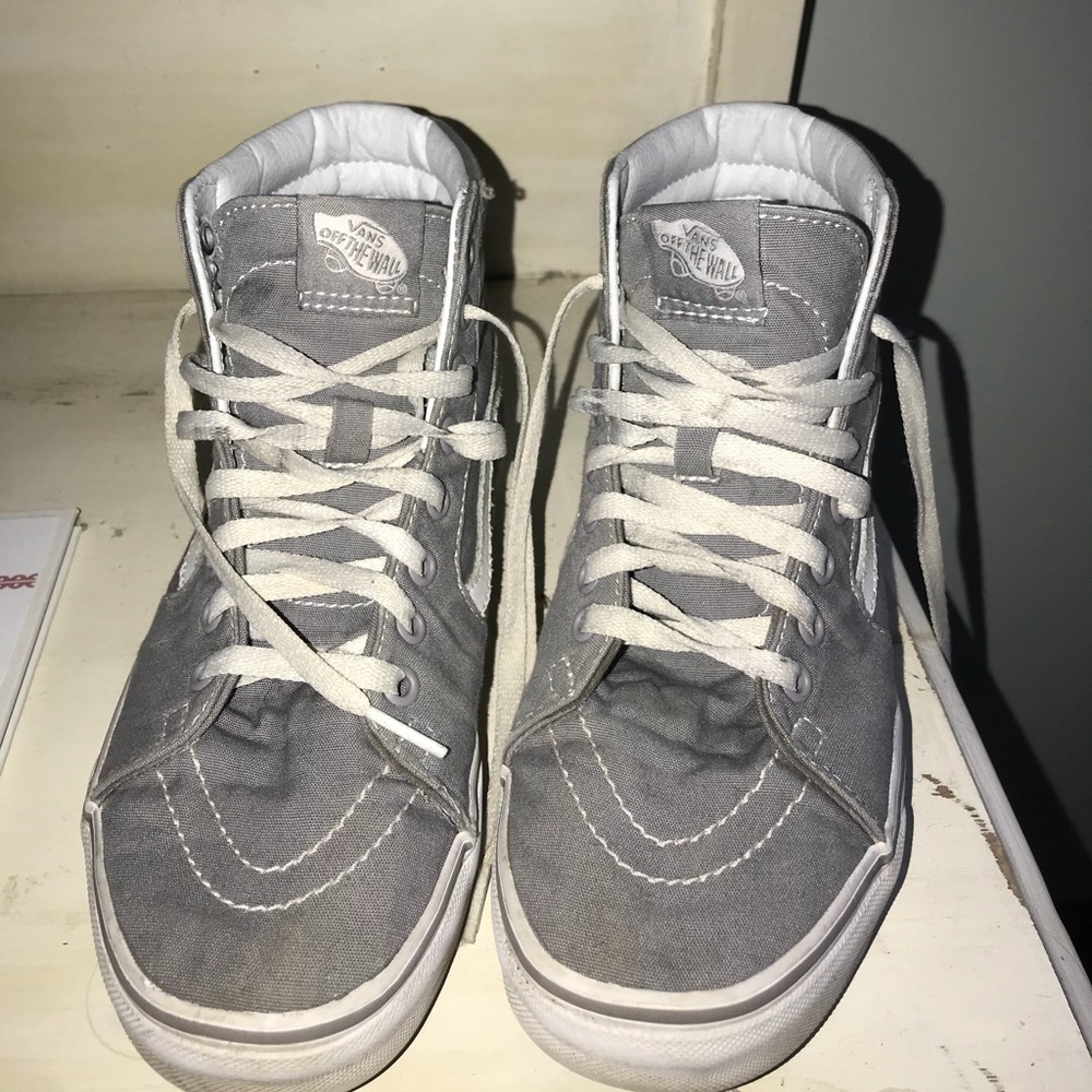 Grey Hightop Vans